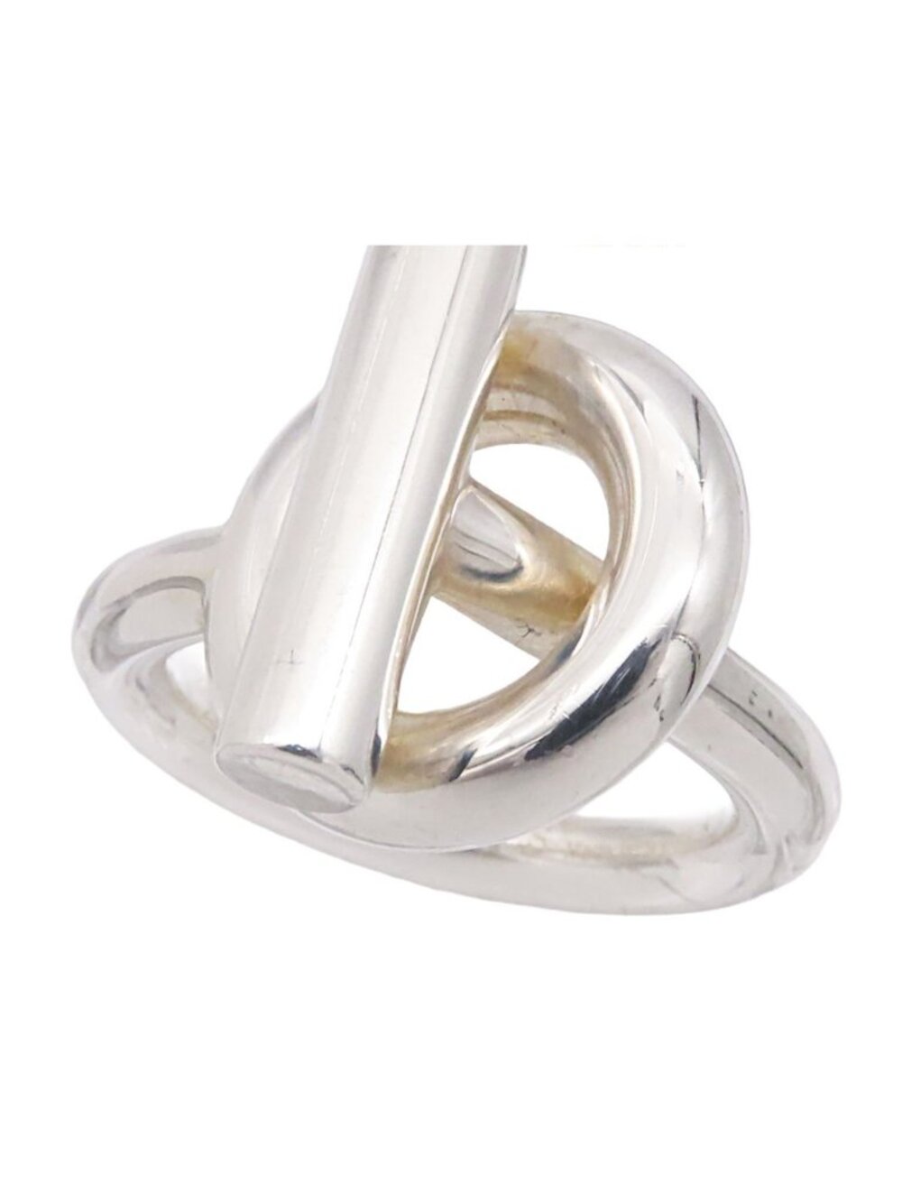 Hermes Echappee MM Silver 49 Ring